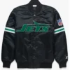 New York Jets Method Man Black Varsity Jacket