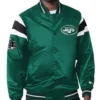 New York Jets Midweight Green Varsity Jacket