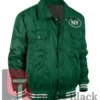 New York Jets Silver Tab Varsity Trucker Jacket 1
