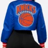 New York Knicks Jordyn Woods Cropped Jacket Women