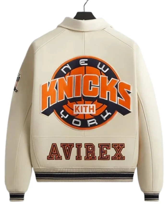 Alternative view of Kith & Avirex New York Knicks Bomber Jacket