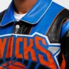 New York Knicks Leather Jacket NBA