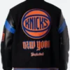 New York Knicks Superbowl Halftime Heat Joe West Black Letterman Varsity Jacket