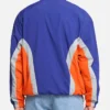 New York Knicks Track Jacket In Purple And Orange