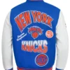 New York Knicks Turn It Up Wool Varsity Jacket