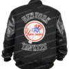 New York Yankees Black Varsity Letterman Jacket