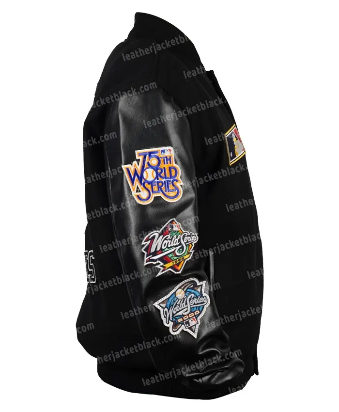 New York Yankees Varsity Black Letterman Jacket