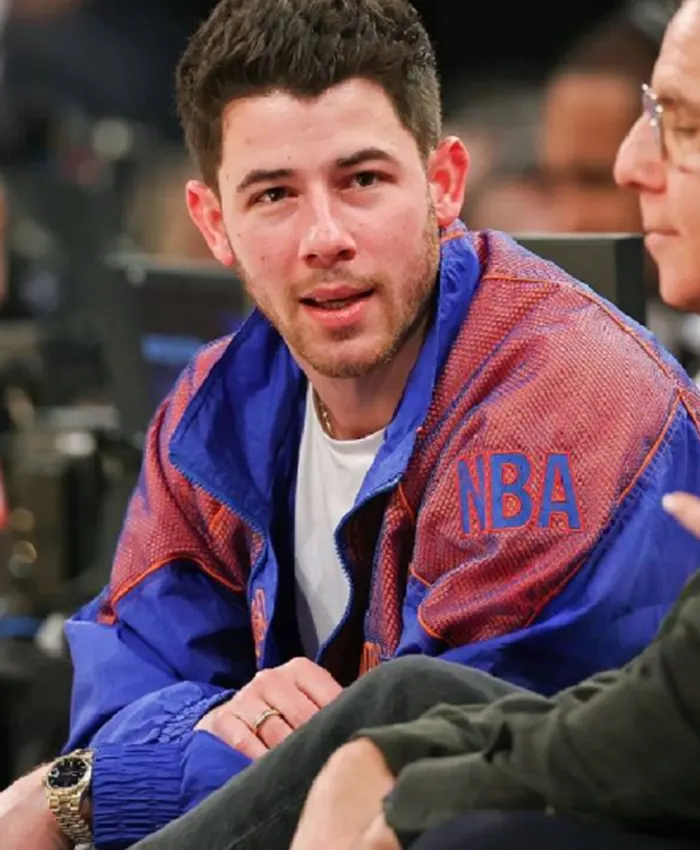 Nick Jonas NBA Playoffs Zipper Jacket