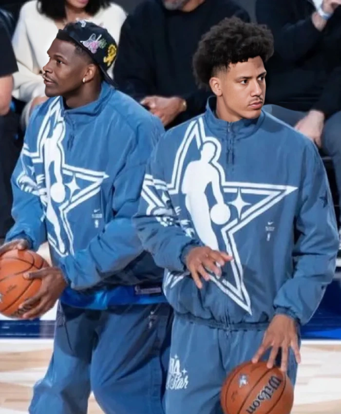 Nike All Star Weekend Standard Issue Blue Jacket For Men And Women