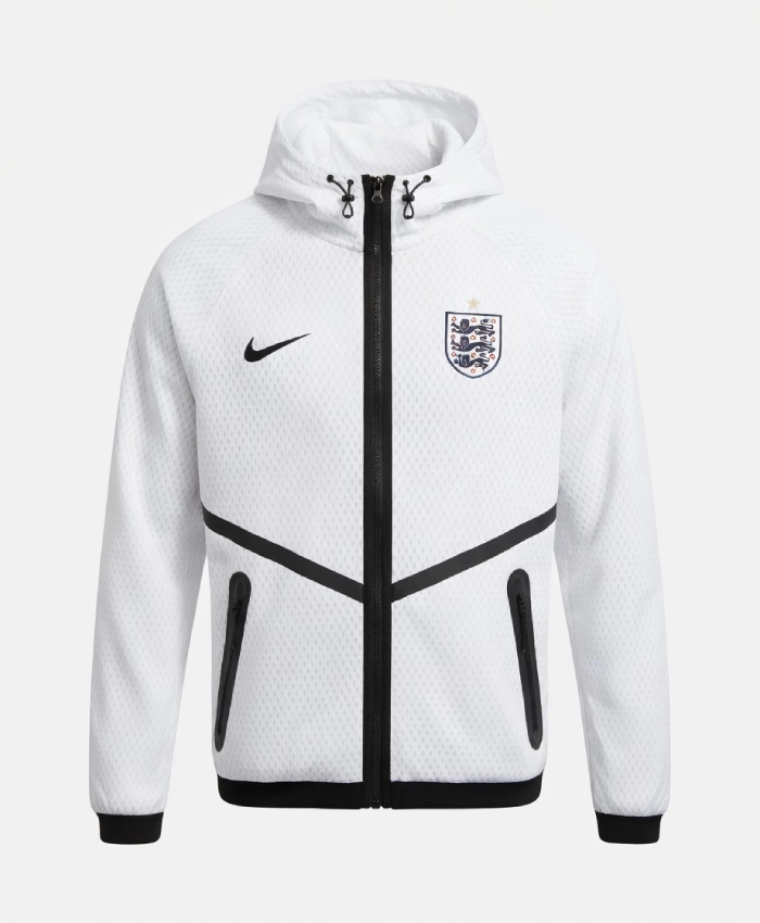 Nike England X Palace World Cup 2026 England Mesh Anthem White Jacket