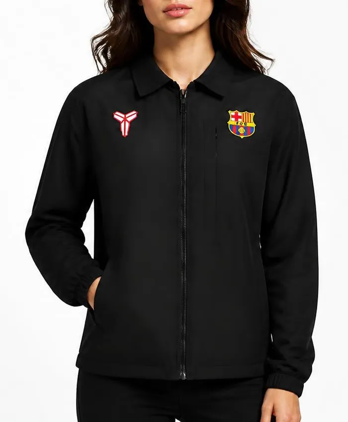 Nike FC Barcelona x Kobe Bryant Away Soccer Woven Jacket Womens