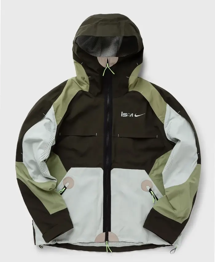 Nike ISPA Jacket Sequoia Alligator Hooded Jacket