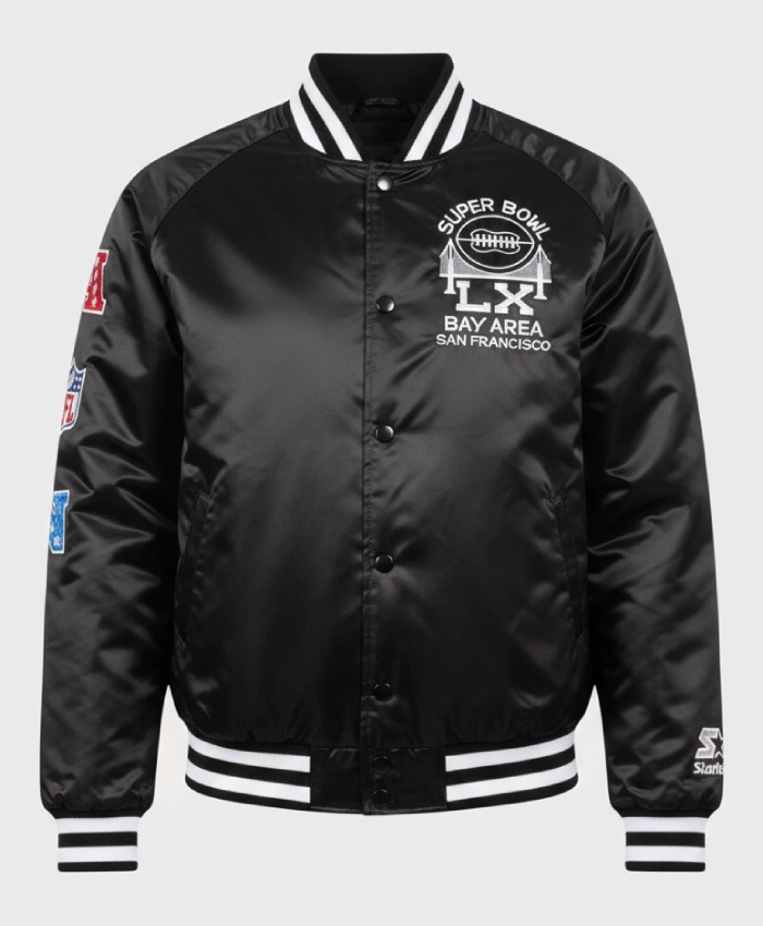 Nikki Bella Super Bowl LX Varsity Jacket