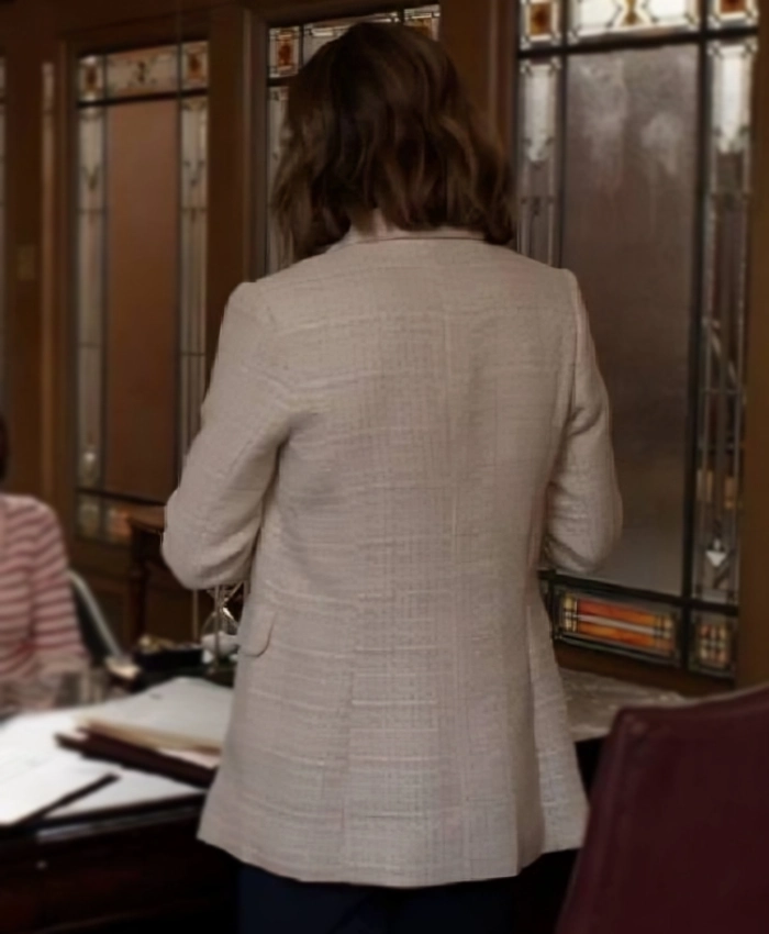 Nikki Deloach Home Turf 2025 Tweed Blazer