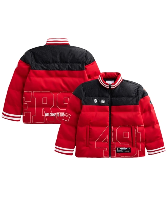 OFF Season X NFL San Francisco 49ers Puffer Jacket