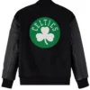 OVO Boston Celtics Black Varsity Jacket