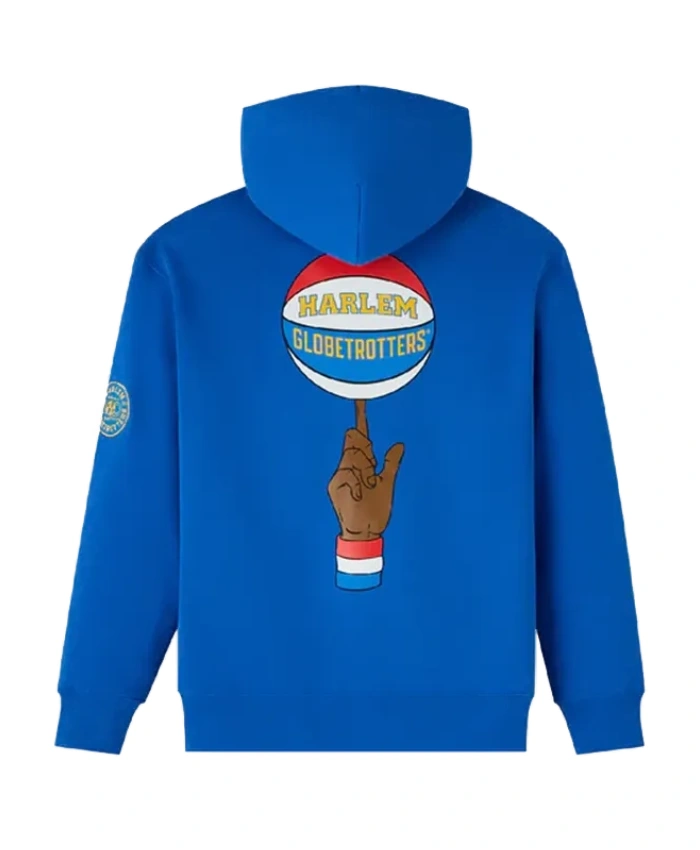 OVO Harlem Globetrotters Blue Hoodie - Image 2