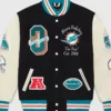 OVO Miami Dolphins Letterman Varsity Jacket