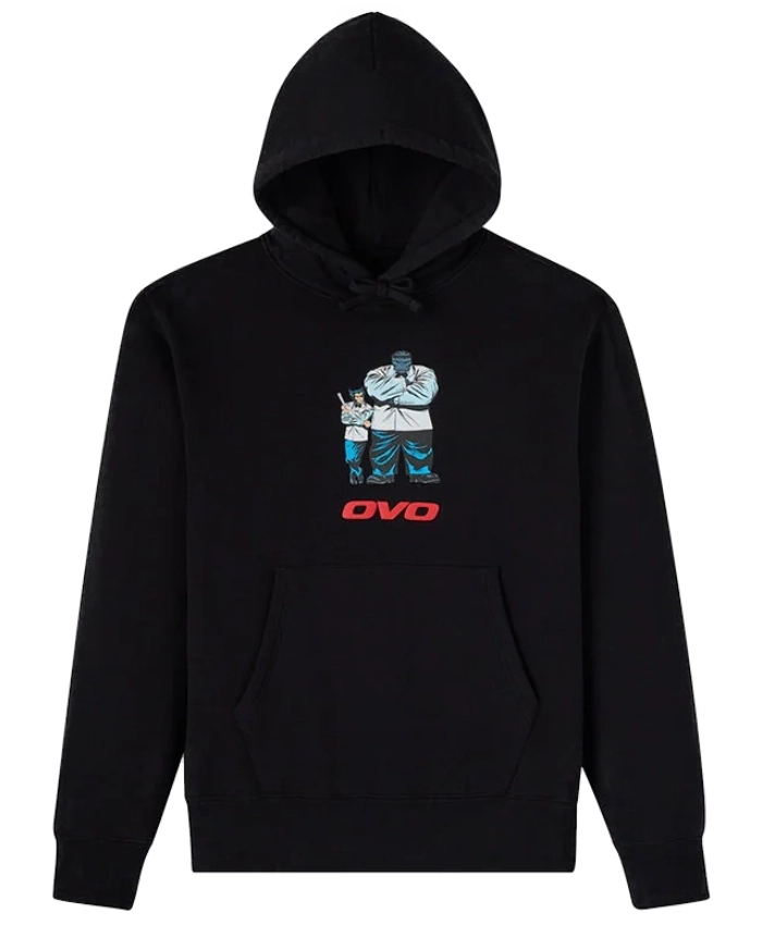 OVO X Marvel Mr. Fix It Black Hoodie