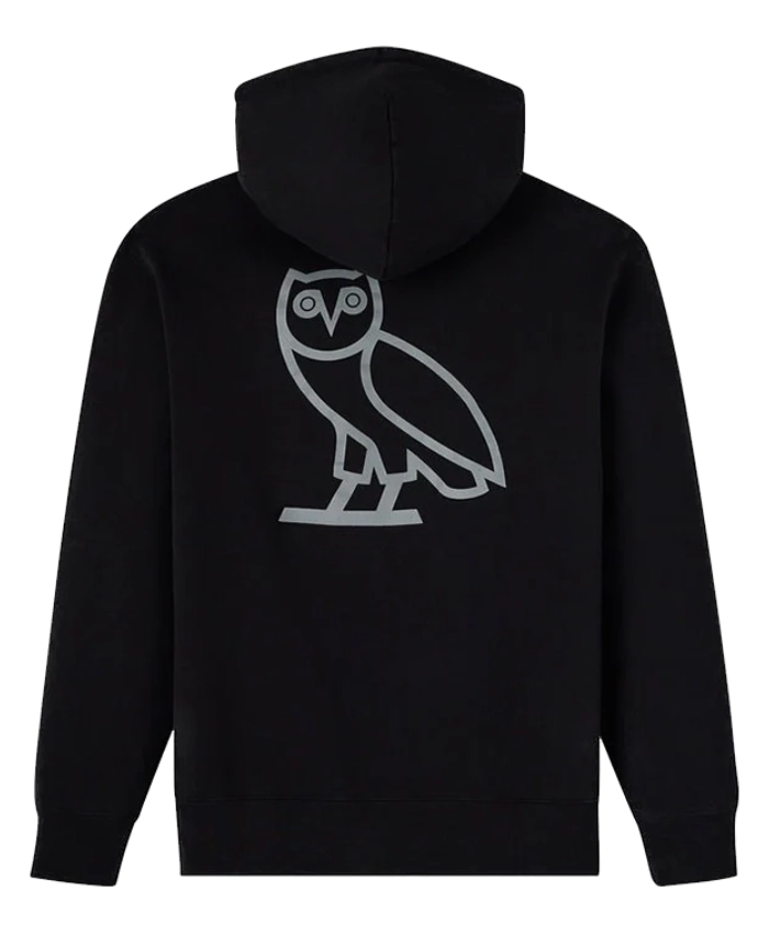 OVO X Marvel Mr. Fix It Black Pullover Graphic Print Unsiex Hoodie
