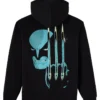 OVO X Marvel Wolverine Pullover Graphic Print Black Hoodie For Men And Women