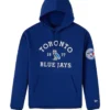 OVO X New Era MLB Toronto Blue Jays Blue Pullover Hoodie