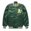 Oakland Athletics Classic Green Varsity Jacket