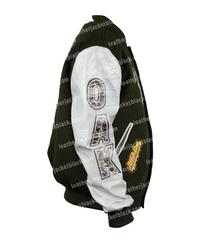 Oakland Athletics Varsity Animal Print Jacket