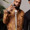 Odell Beckham Jr. Super Bowl LX Leather Jacket