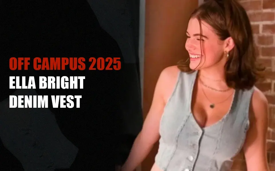 Off Campus Ella Bright Denim Vest