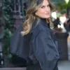 Olivia Benson Law And Order SVU Cropped Black Jacket