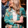 Olivia Harms The Road S1 Blue Print Blazer