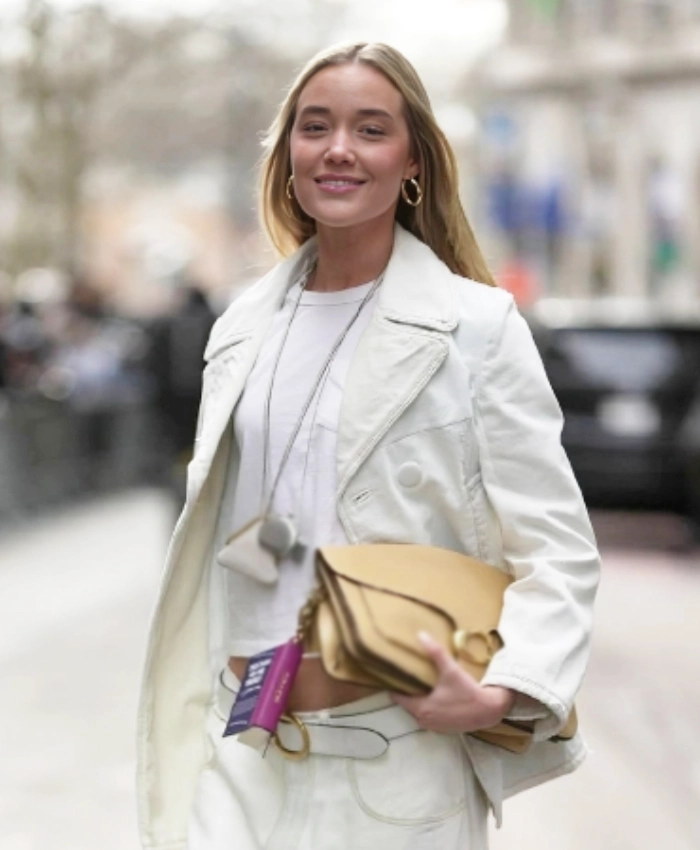 Olivia Ponton White Jacket - Image 4