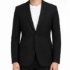 Olivia Wilde Fitted Black Blazer Coat Mens