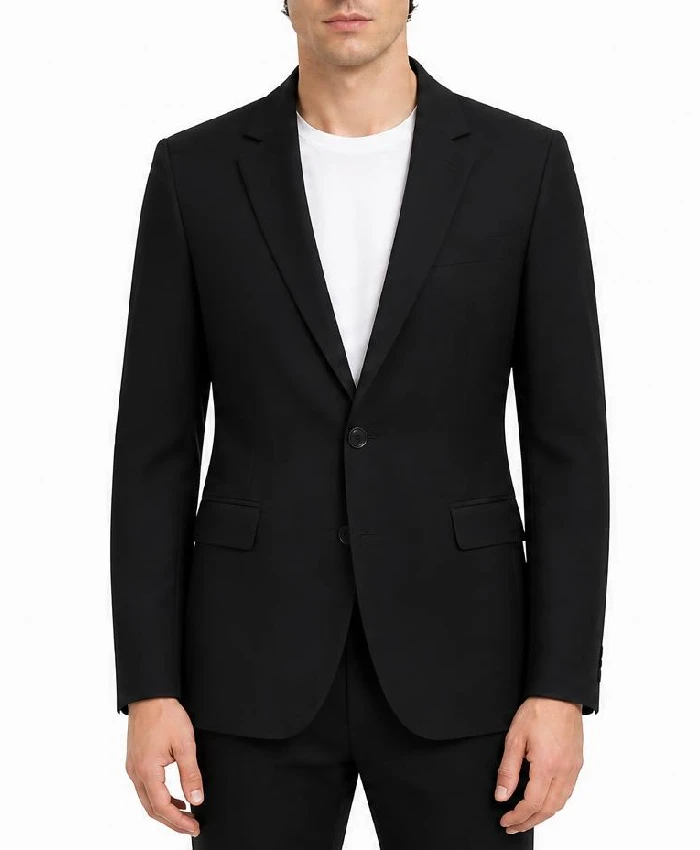Olivia Wilde Fitted Black Blazer Coat Mens