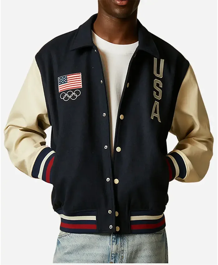 Olympic 2024 Team USA Varsity Jacket