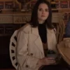 Only Murders In The Building S5 Selena Gomez Pinstripe Coat