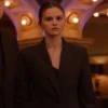 Only Murders In The Building Selena Gomez Pinstripes Black Blazer