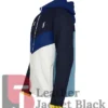 Open Australian Zipper Hooded Jacket