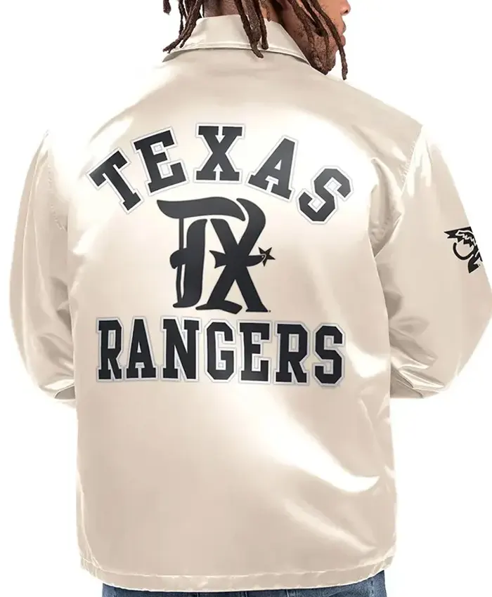 Option Route Coaches Texas Rangers Jacket