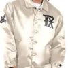 Option Route Coaches Texas Rangers Satin Jacket