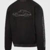 Order 2026 PUMA x Porsche Legacy Pepita Lifestyle Black and White Taupe Jacket