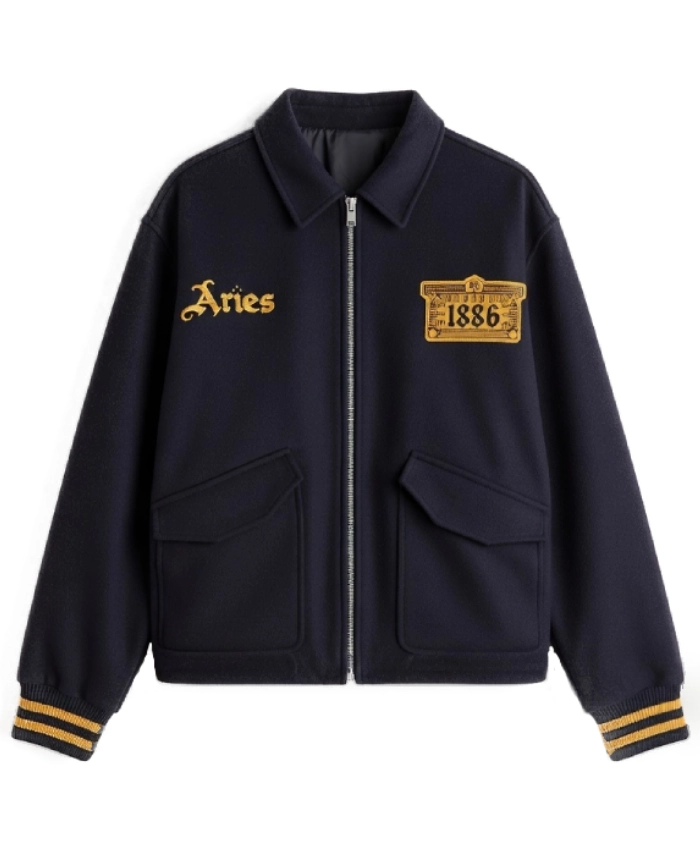 Arsenal x Aries Varsity Jacket