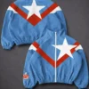 Order Bad Bunny 2026 Puerto Rico Star Blue Jacket For Men And Women