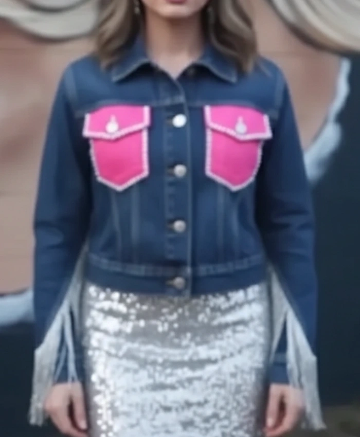 Order Dolly Parton Vintage Blue Denim Back Printed Jacket