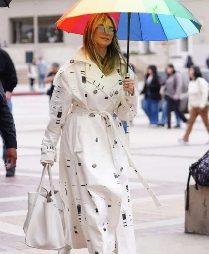 Order Now Heidi Klum Americas Got Talent Long Coat