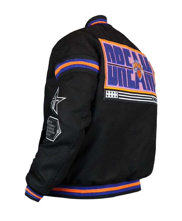 Order Ny Knicks Black Flight Dream History Collection Jacket Sale
