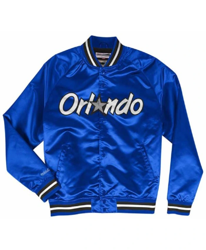 Order Orlando Magic Blue Satin Jacket