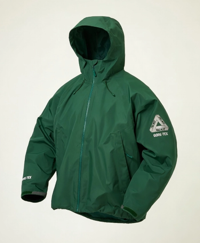 Order Palace GORE TEX 2L P TEK Green Polyester Jacket