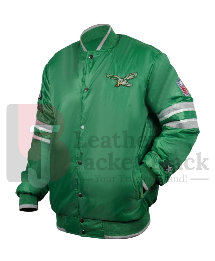 Order Philadelphia Eagles Scout I Starter Green Varsity Jacket